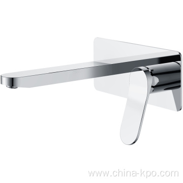 Chrome Concealed Basin Mixer